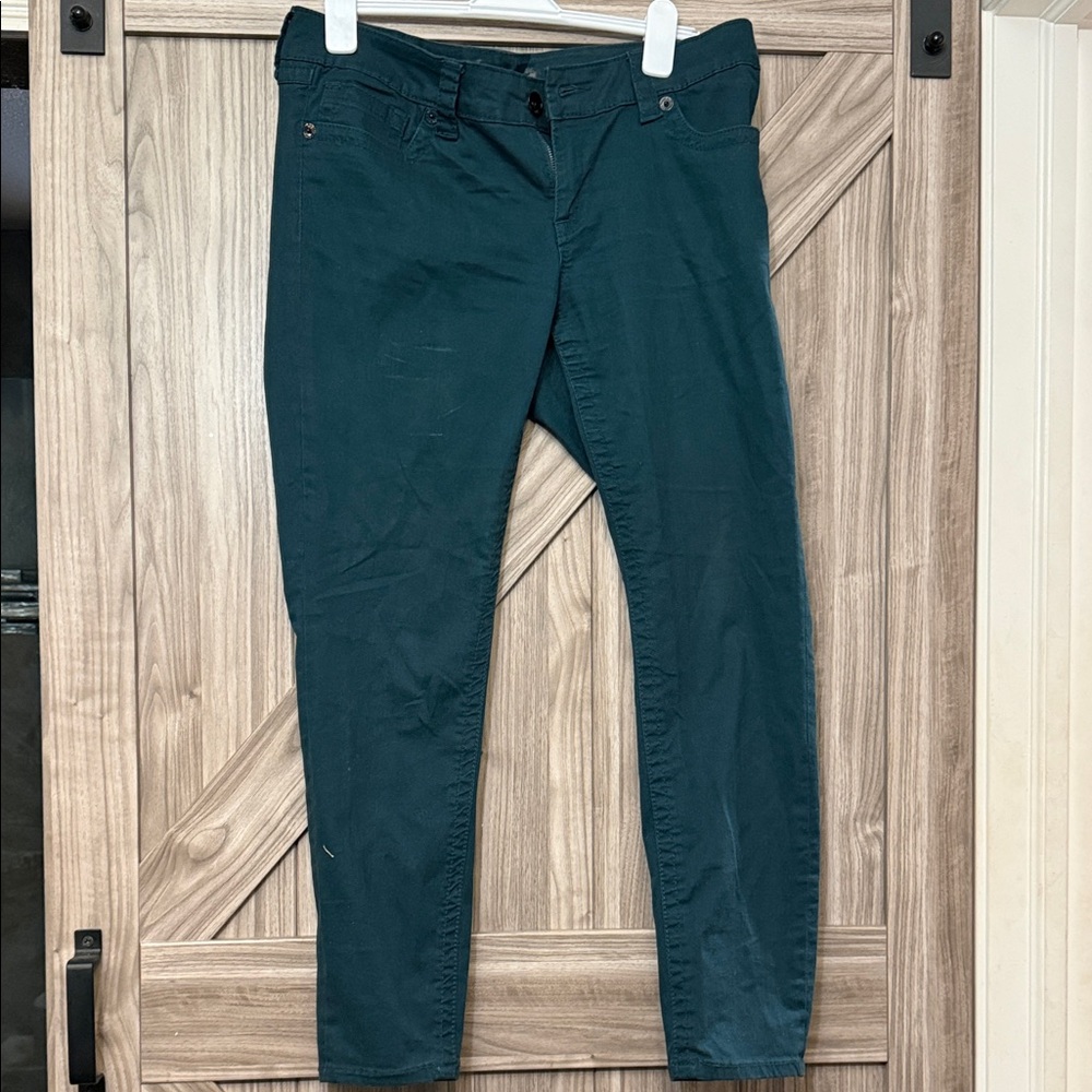 Seven7 Women's Skinny Jeans - Dark Teal